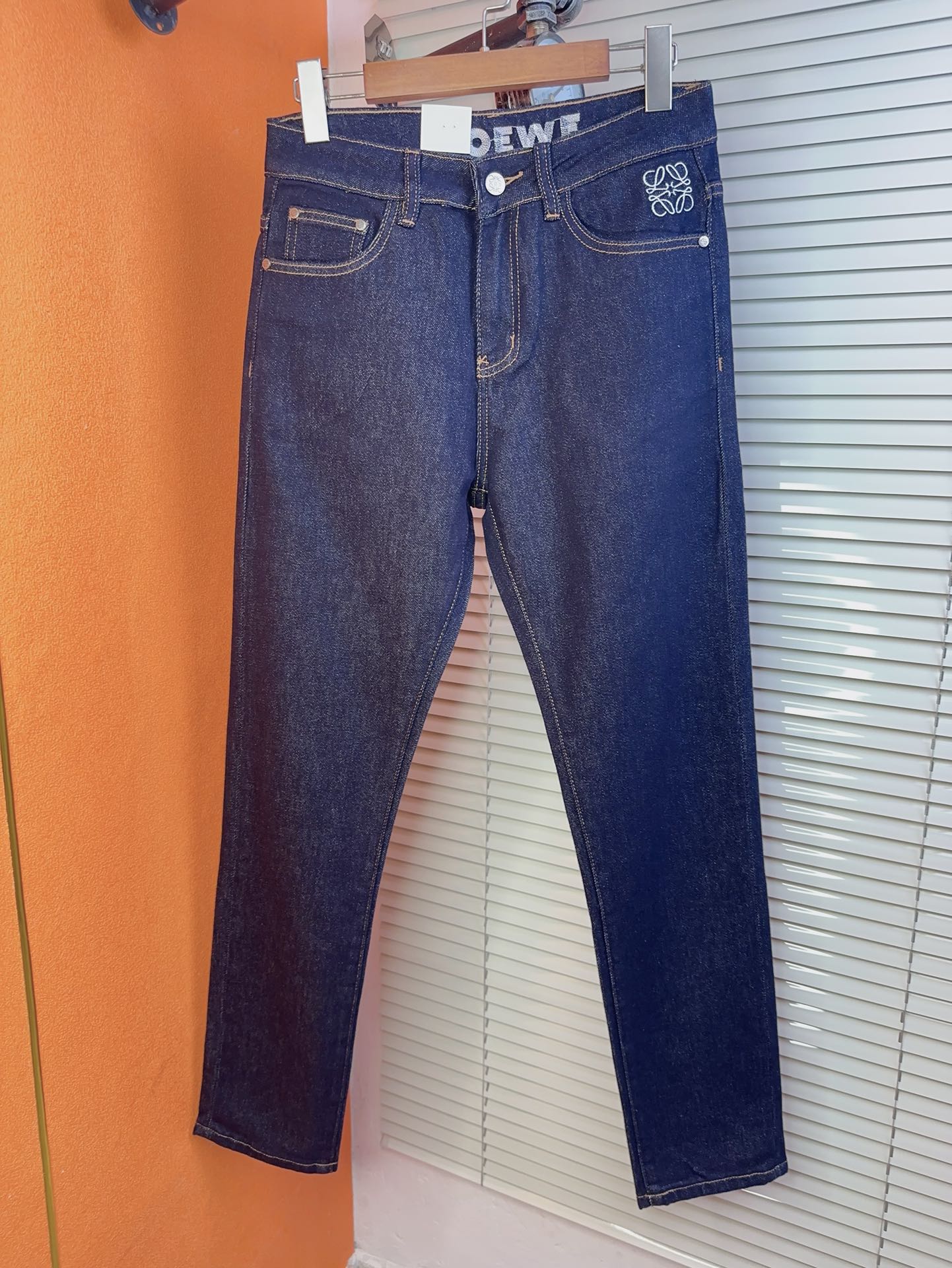 Loewe Men's Slim-Fit Straight Leg Stretch Denim Jeans - Classic Style 3 i1716553463 9261 21