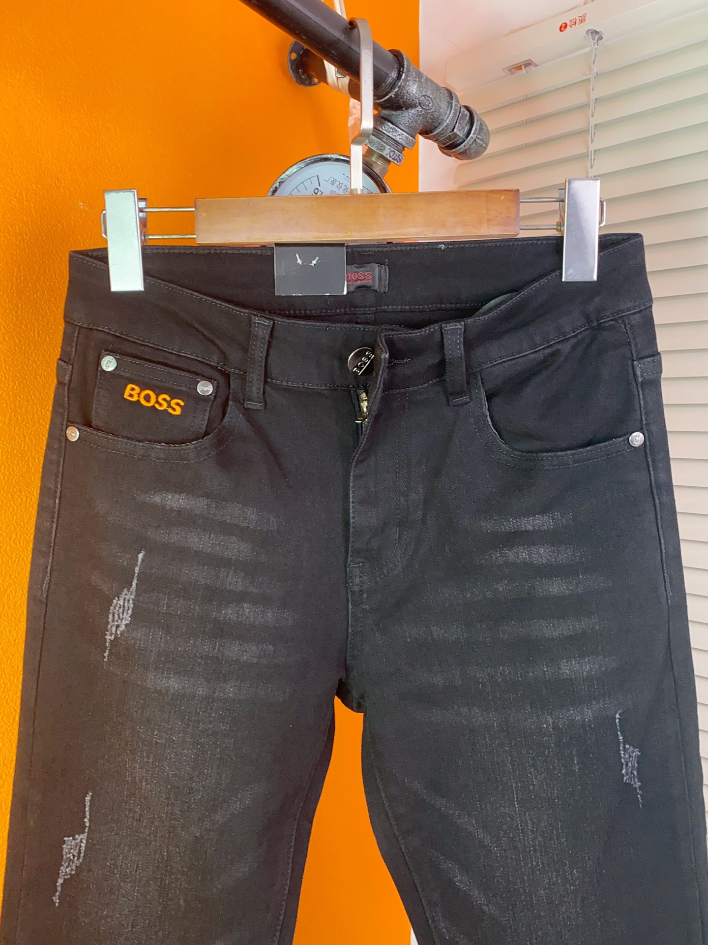 BOSS Classic Denim Jeans: Slim Fit, Pure Cotton, Elegant Design, Size 28-38 10 i1728125588 1851 1