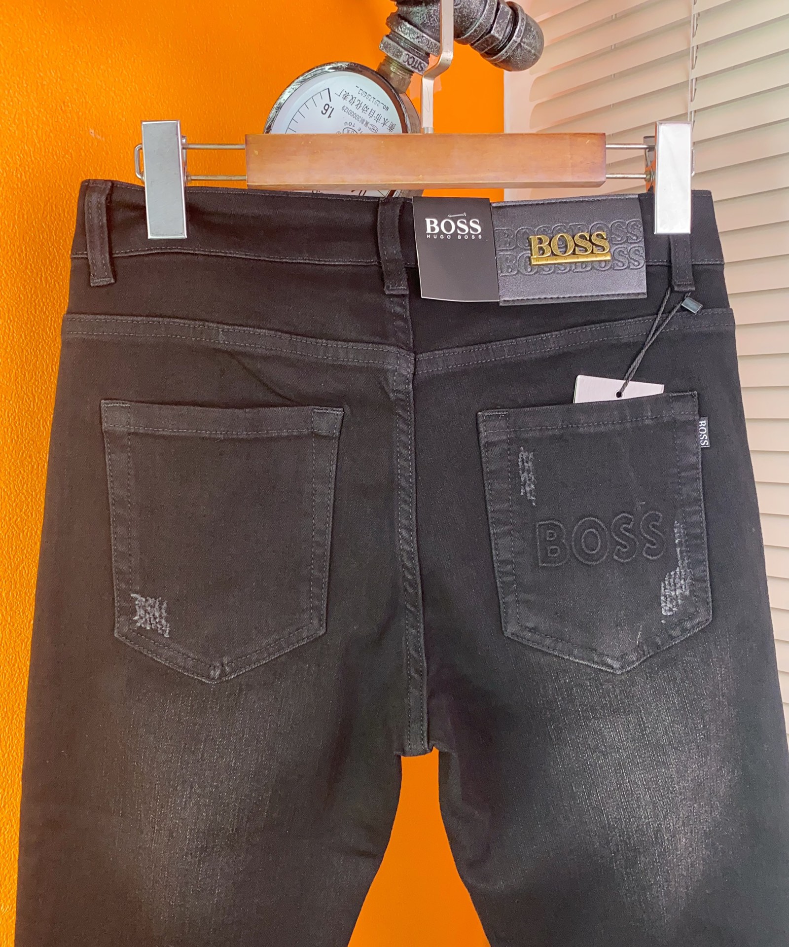 BOSS Classic Denim Jeans: Slim Fit, Pure Cotton, Elegant Design, Size 28-38 6 i1728125594 2426 0