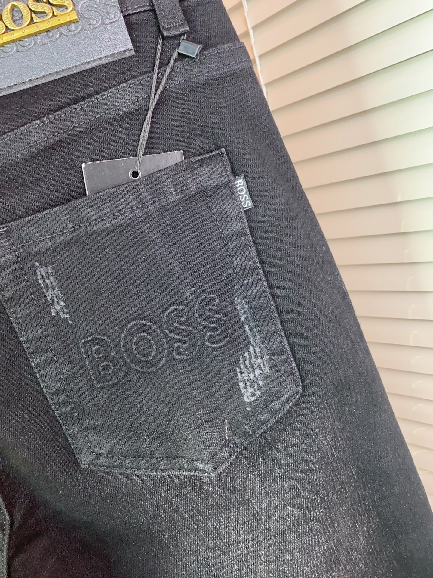 BOSS Classic Denim Jeans: Slim Fit, Pure Cotton, Elegant Design, Size 28-38 7 i1728125595 8545 0