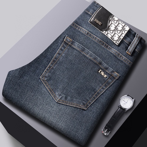 Dior Men's Classic Straight-Leg Jeans - Comfortable, Stylish Denim Pants