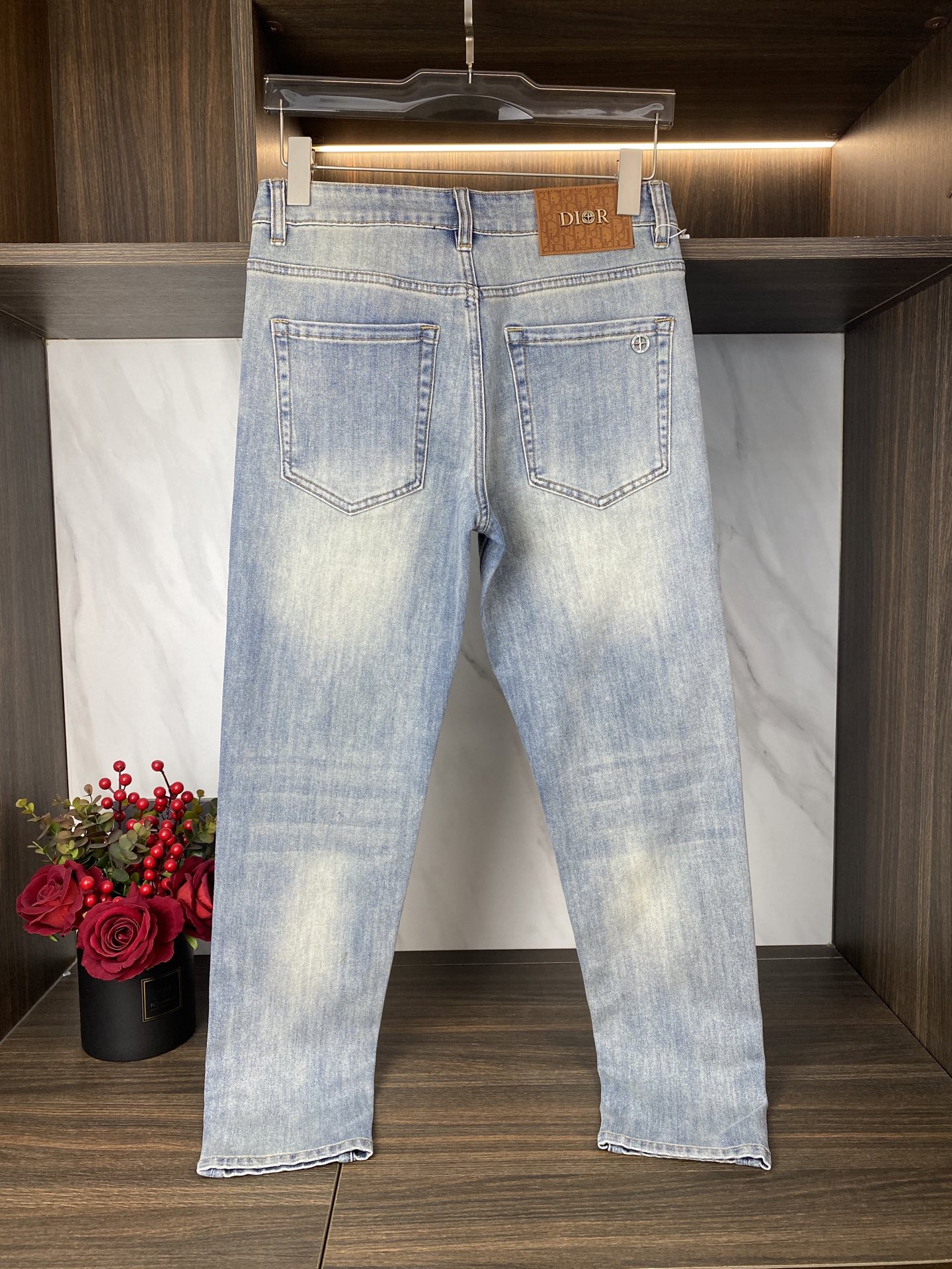 Dior Spring New Korean Style Casual Men's Jeans - Slim Fit & Comfortable 3 i1738916660666 6317 0 5