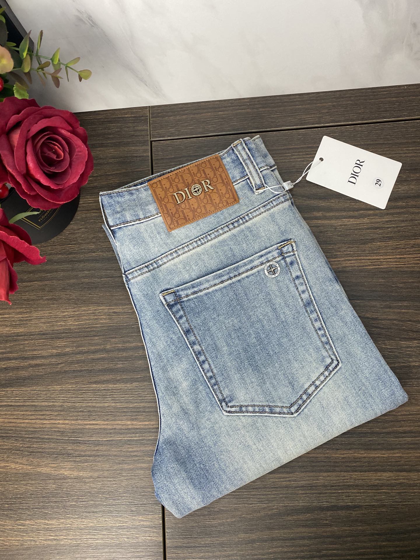 Dior Spring New Korean Style Casual Men's Jeans - Slim Fit & Comfortable 1 i1738916660767 1731 0 0