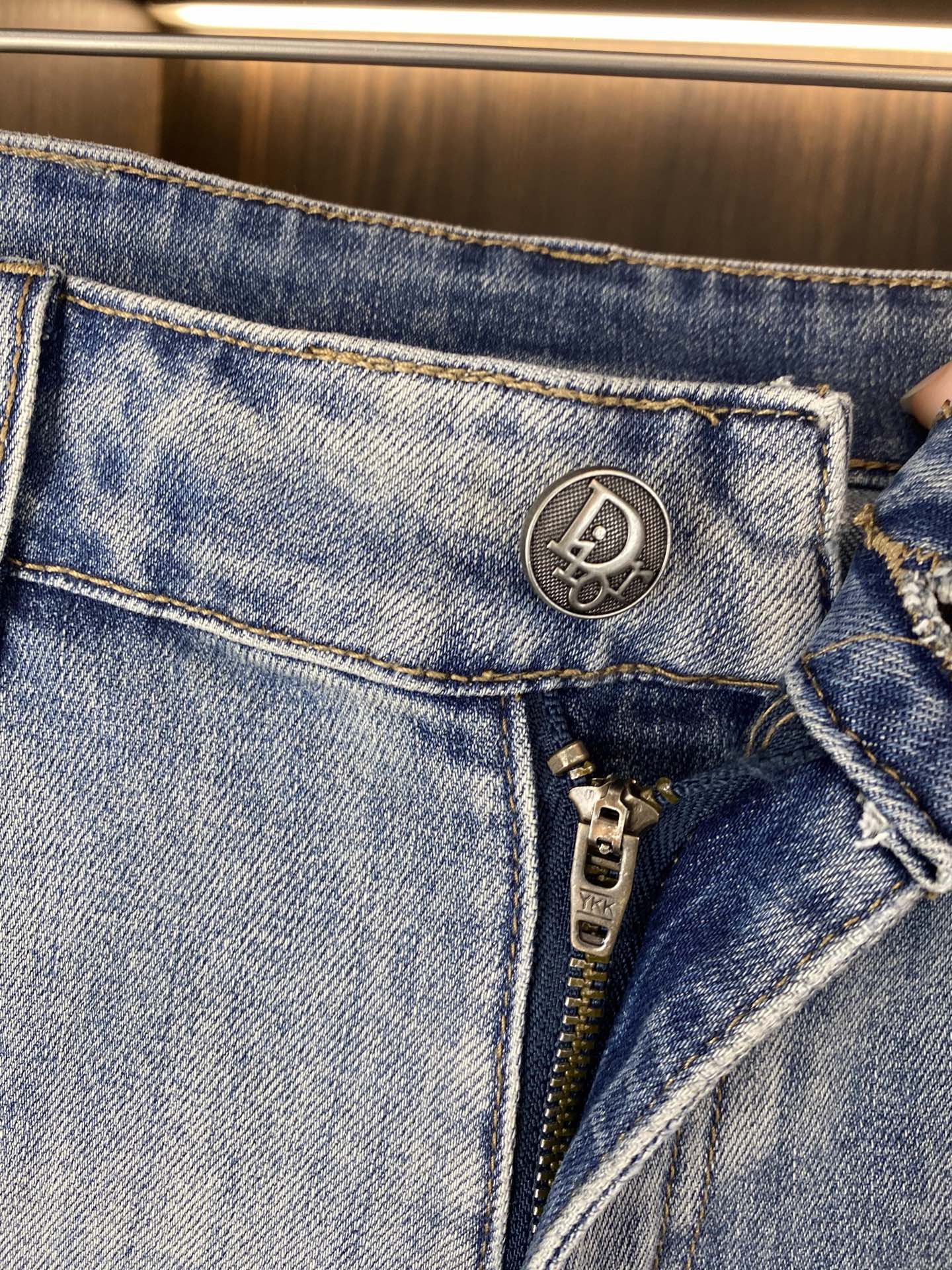 Dior Spring New Korean Style Casual Men's Jeans - Slim Fit & Comfortable 7 i1738916680659 7408 0 7