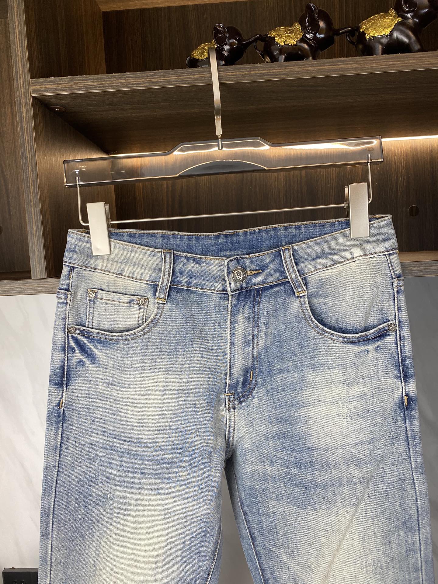 Dior Spring New Korean Style Casual Men's Jeans - Slim Fit & Comfortable 8 i1738916680677 1570 0 9