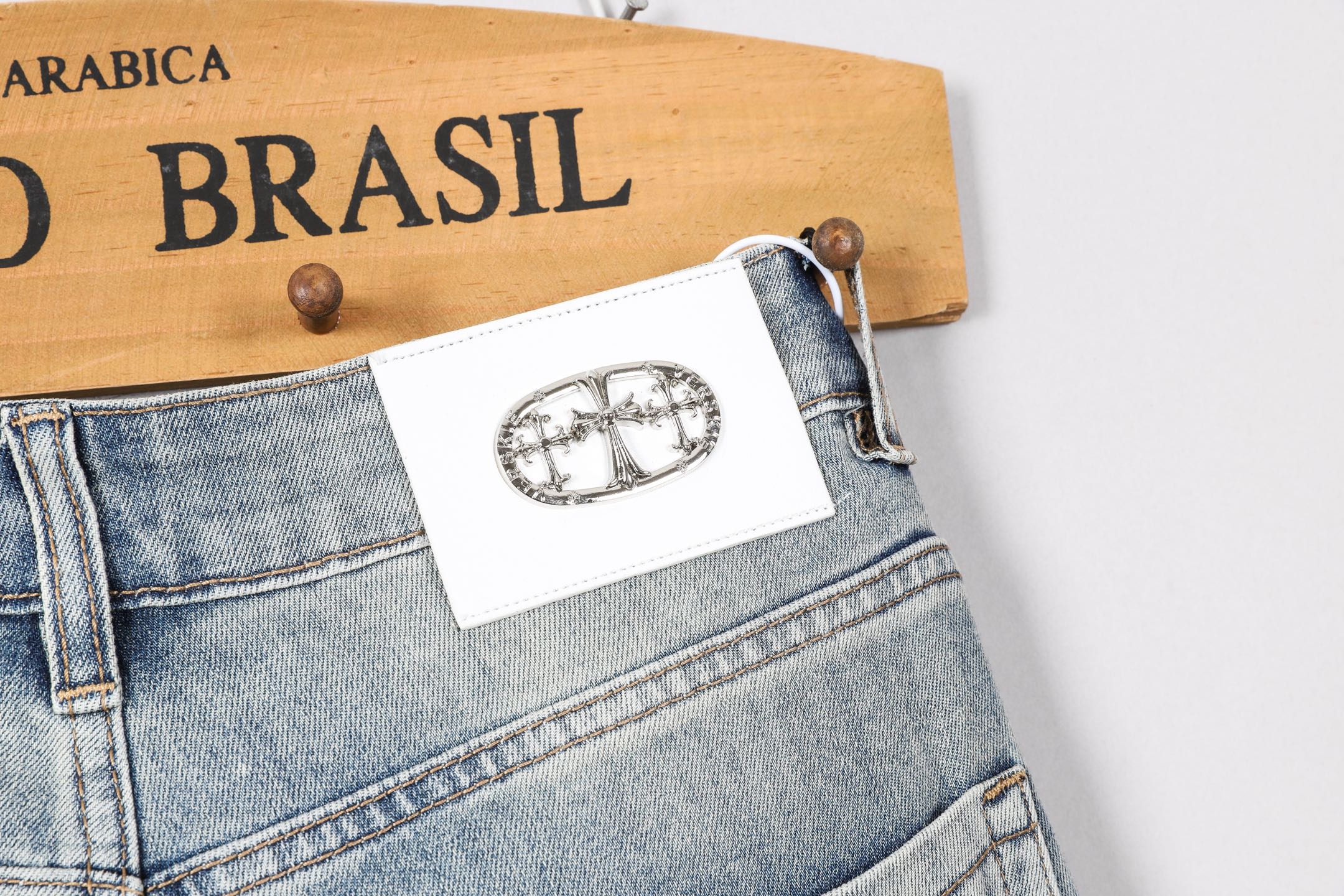 Chrome Hearts Men's Fashionable Denim Jeans - Slim Fit, Sizes 28-38 8 i1746029481963 1807 0 6