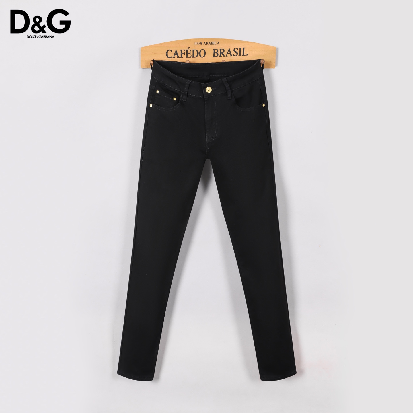 Dolce&Gabbana Men's Slim-Fit Black Jeans | Elegant Design & Comfortable Stretch 4 i1746030158520 4016 0 2