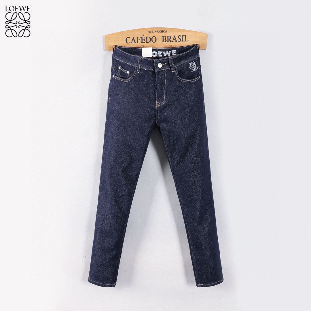 Loewe Men's Slim-Fit Dark Wash Jeans: Modern Style, Comfortable Denim 3 i1746030259643 3748 0 1