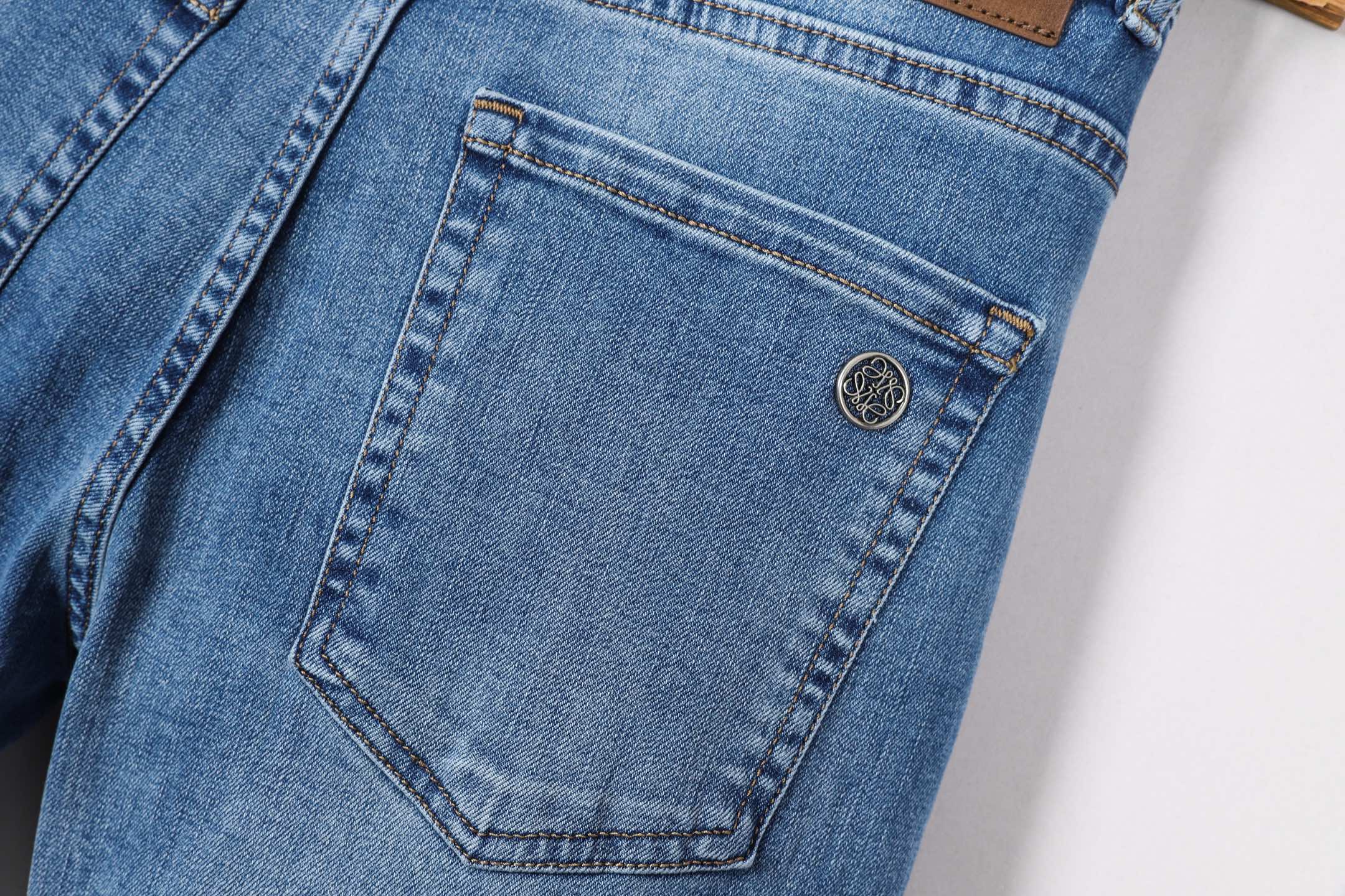 ロイウェイ メンズ牛仔パンツ 修身デザイン