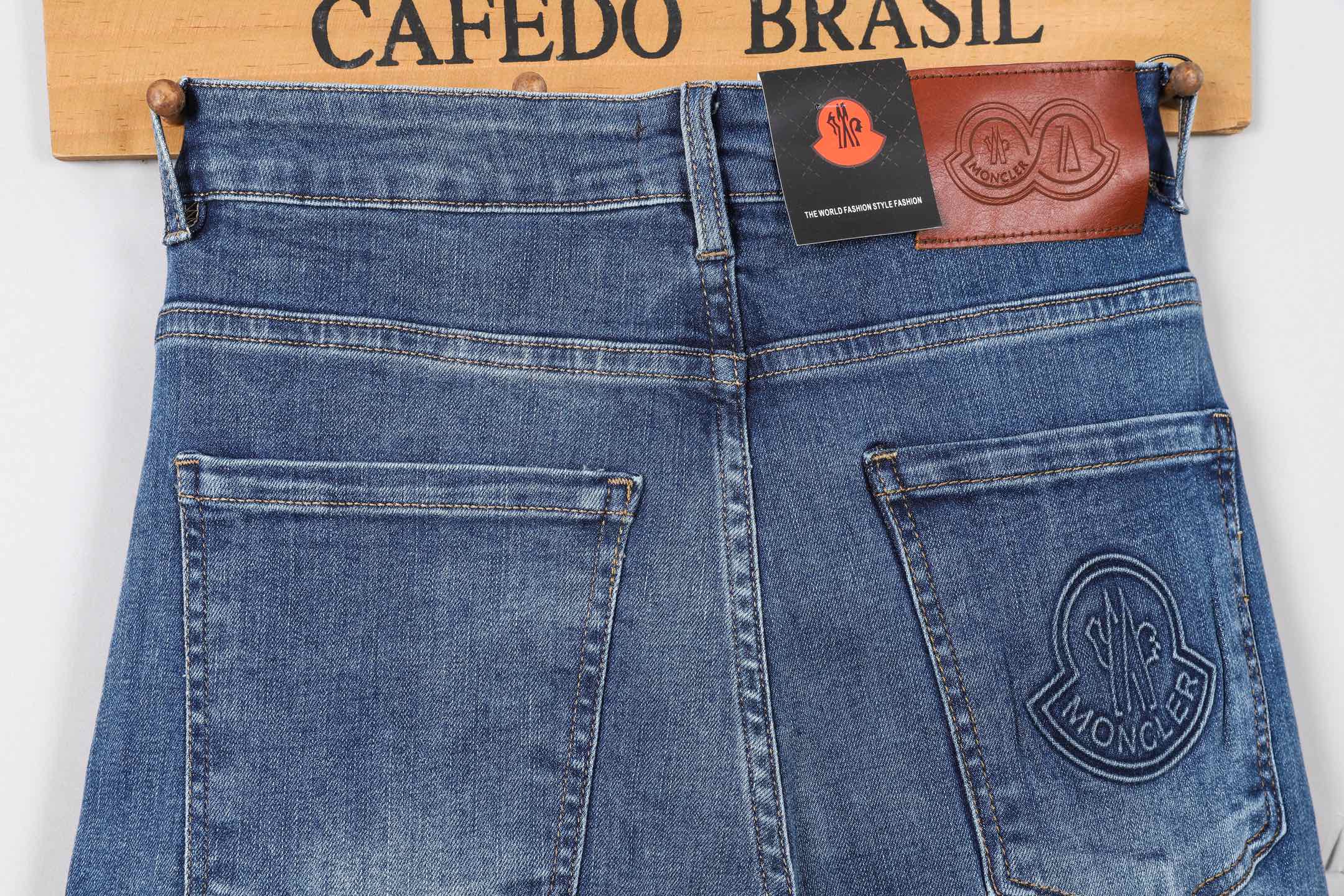 Moncler Men's Slim-Fit Stretch Denim Jeans | Stylish & Comfortable (Sizes 28-40) 6 i1746030444779 4799 0 4