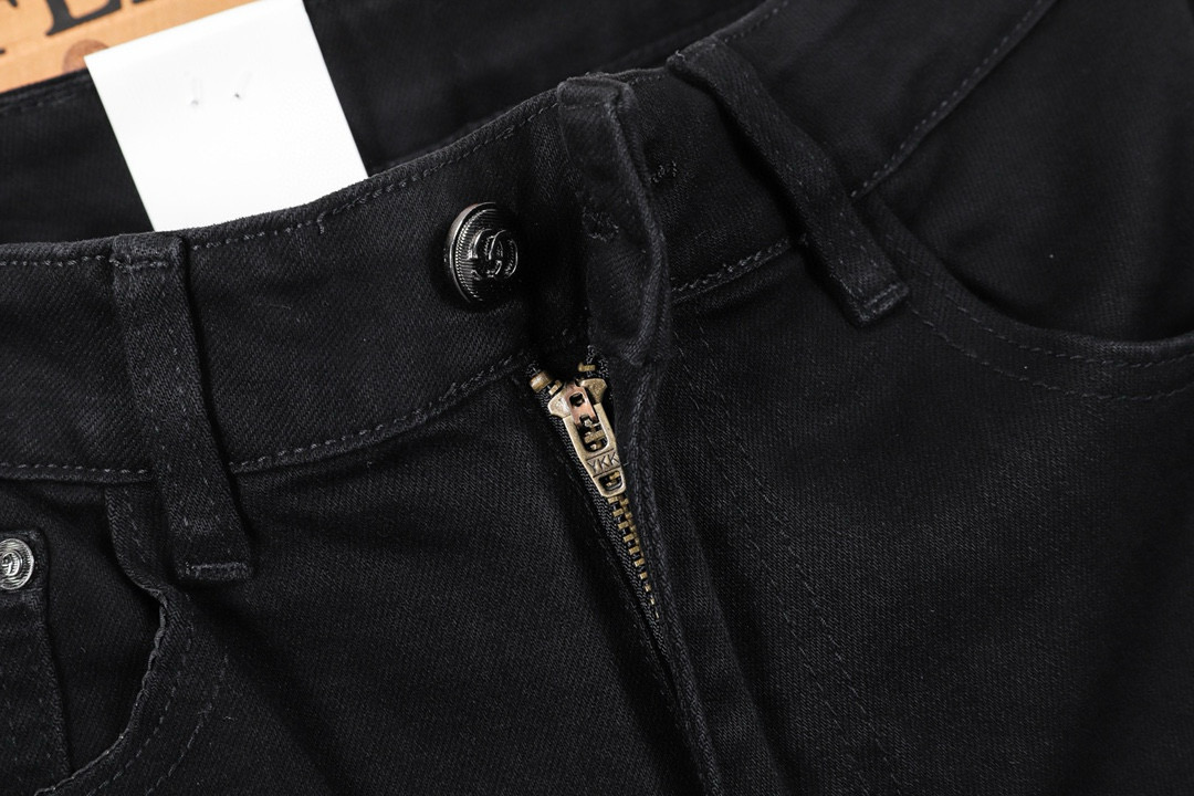 GUCCI 男性用デザイン牛仔裤 - 修身・快適なスタイル