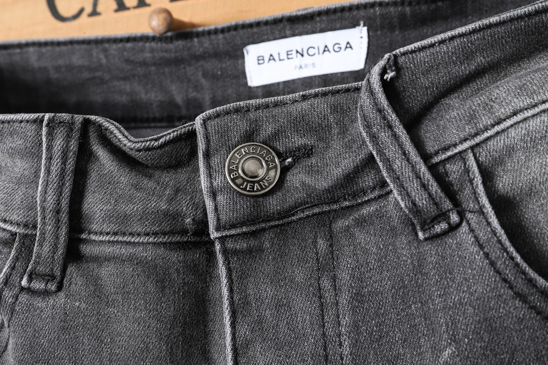 パリ世家 メンズ デニムパンツ 修身デザイン