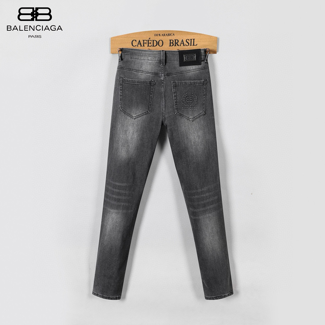 パリ世家 メンズ デニムパンツ 修身デザイン