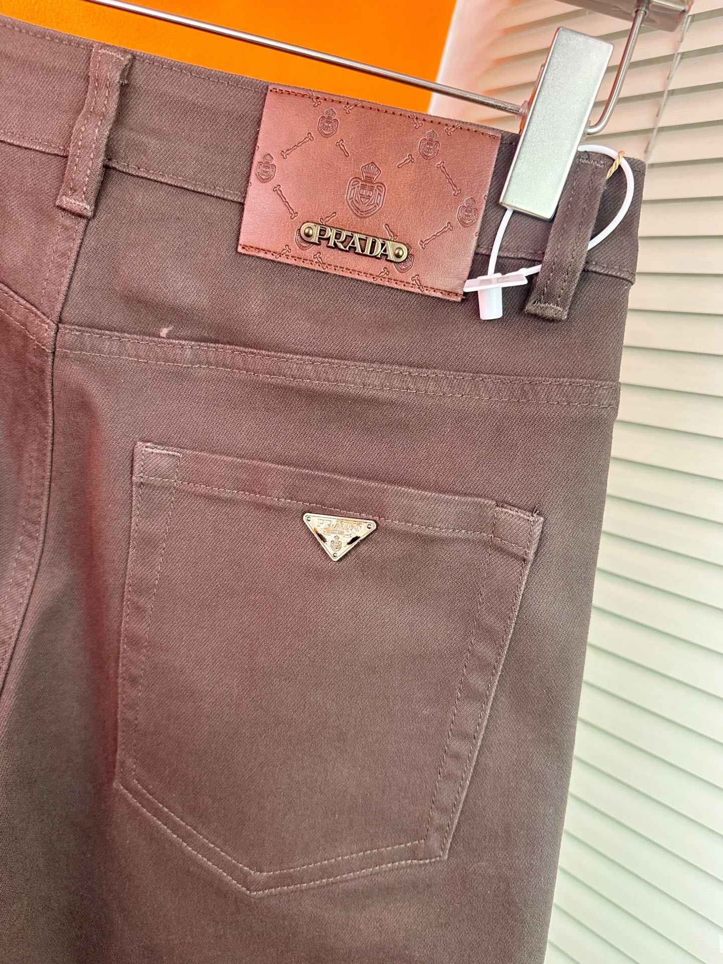 プラダ メンズ デニムパンツ 秋冬新作 弾力小直筒スタイル