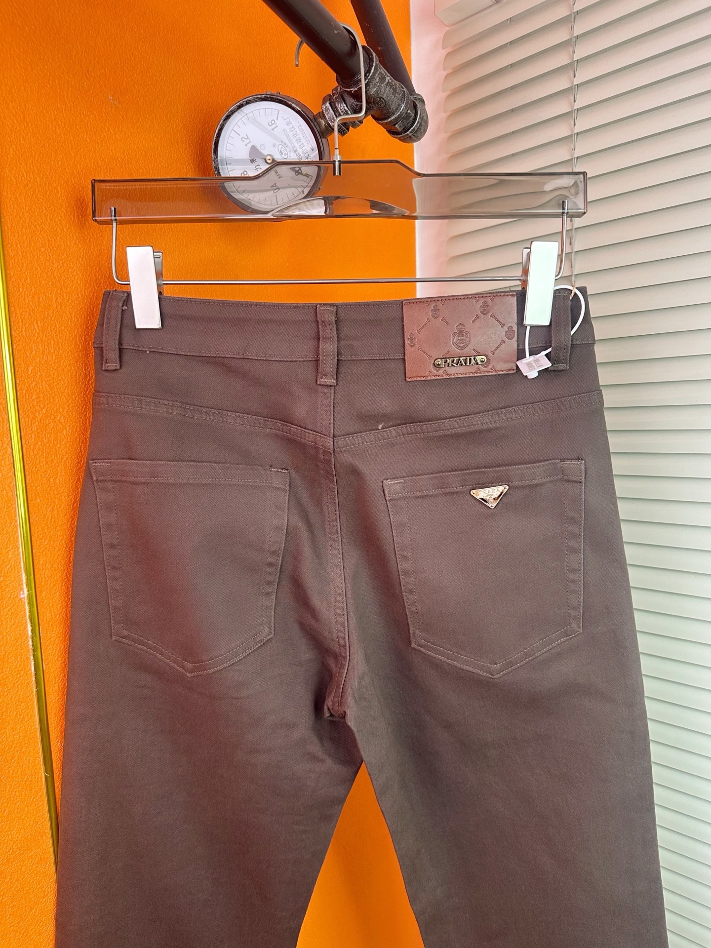 プラダ メンズ デニムパンツ 秋冬新作 弾力小直筒スタイル