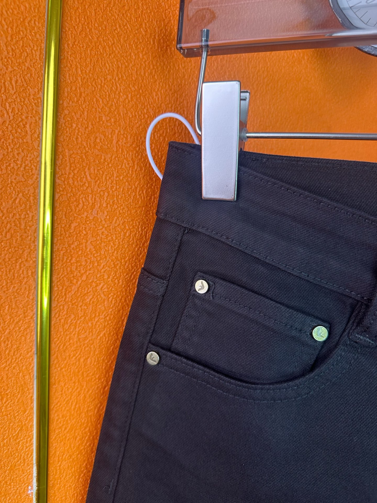 アーマーニ メンズスタイル デニムパンツ 弾力修身 小脚