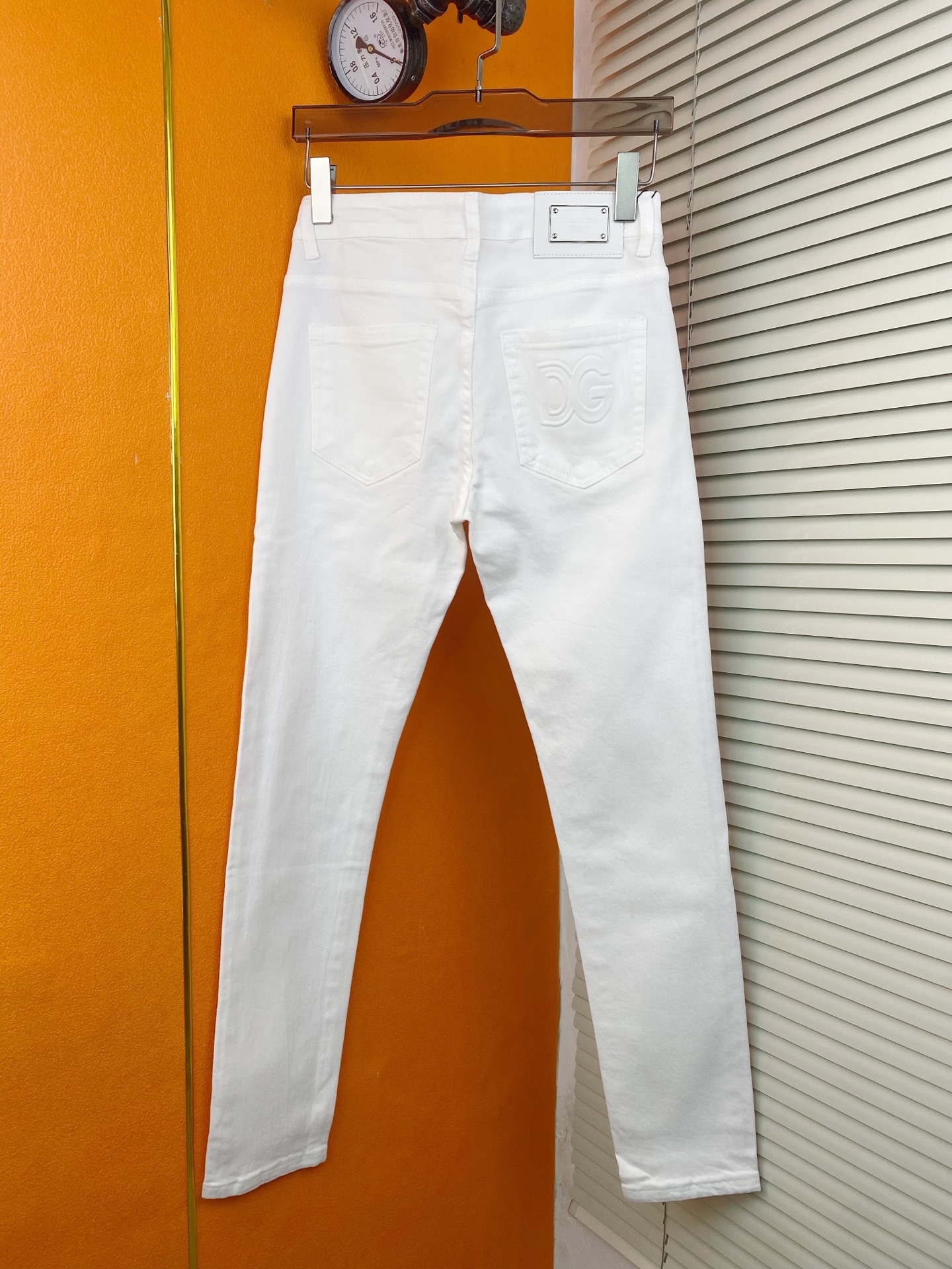 D&G 男性用ファッション牛仔パンツ - 秋冬新作・修身小脚スタイル