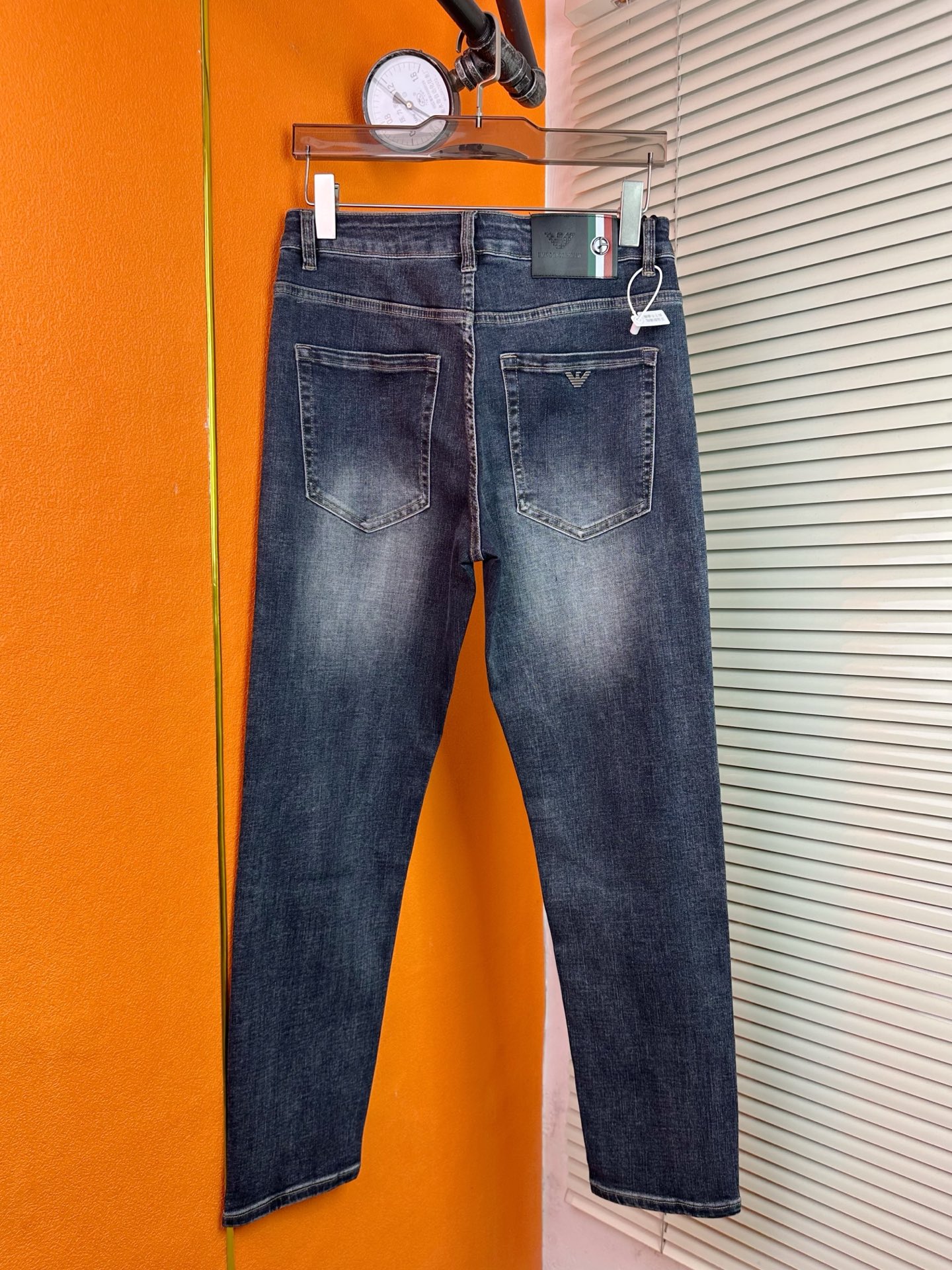 D&G メンズ牛仔パンツ 弾力修身小直筒 秋冬新作