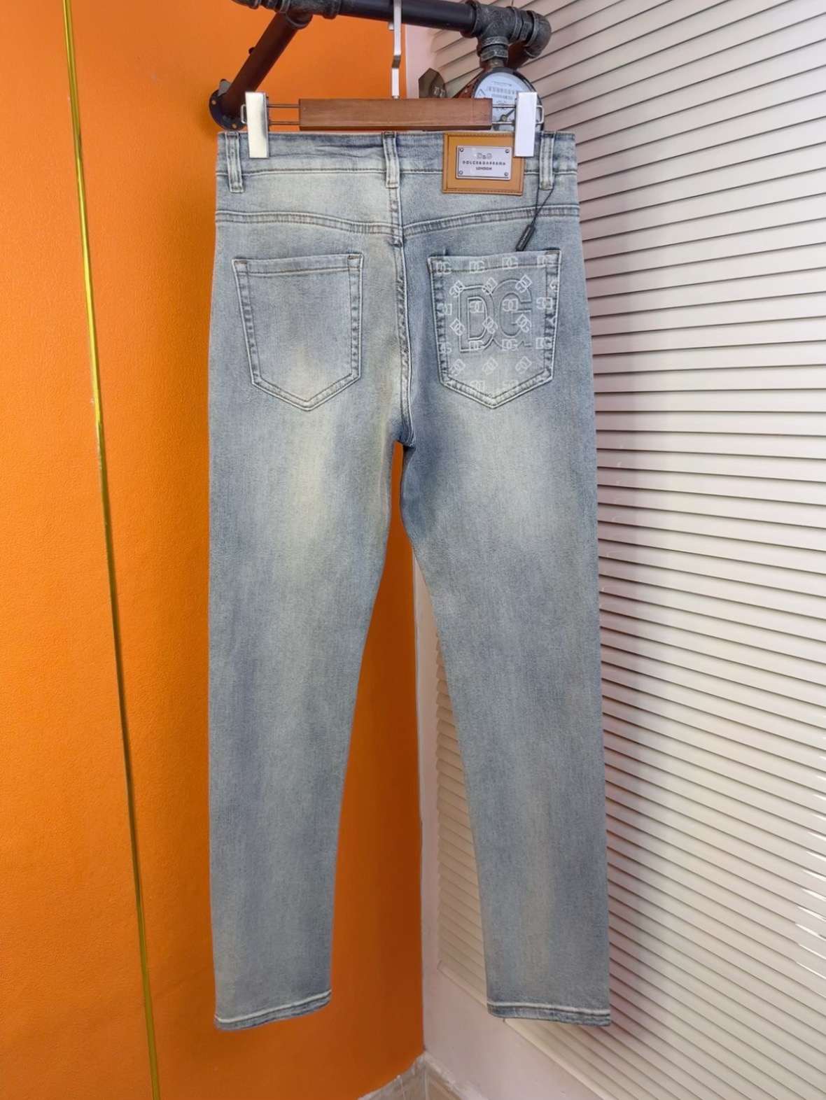 D&Gスタイル メンズ デニムパンツ 弾力修身小脚 秋冬向け