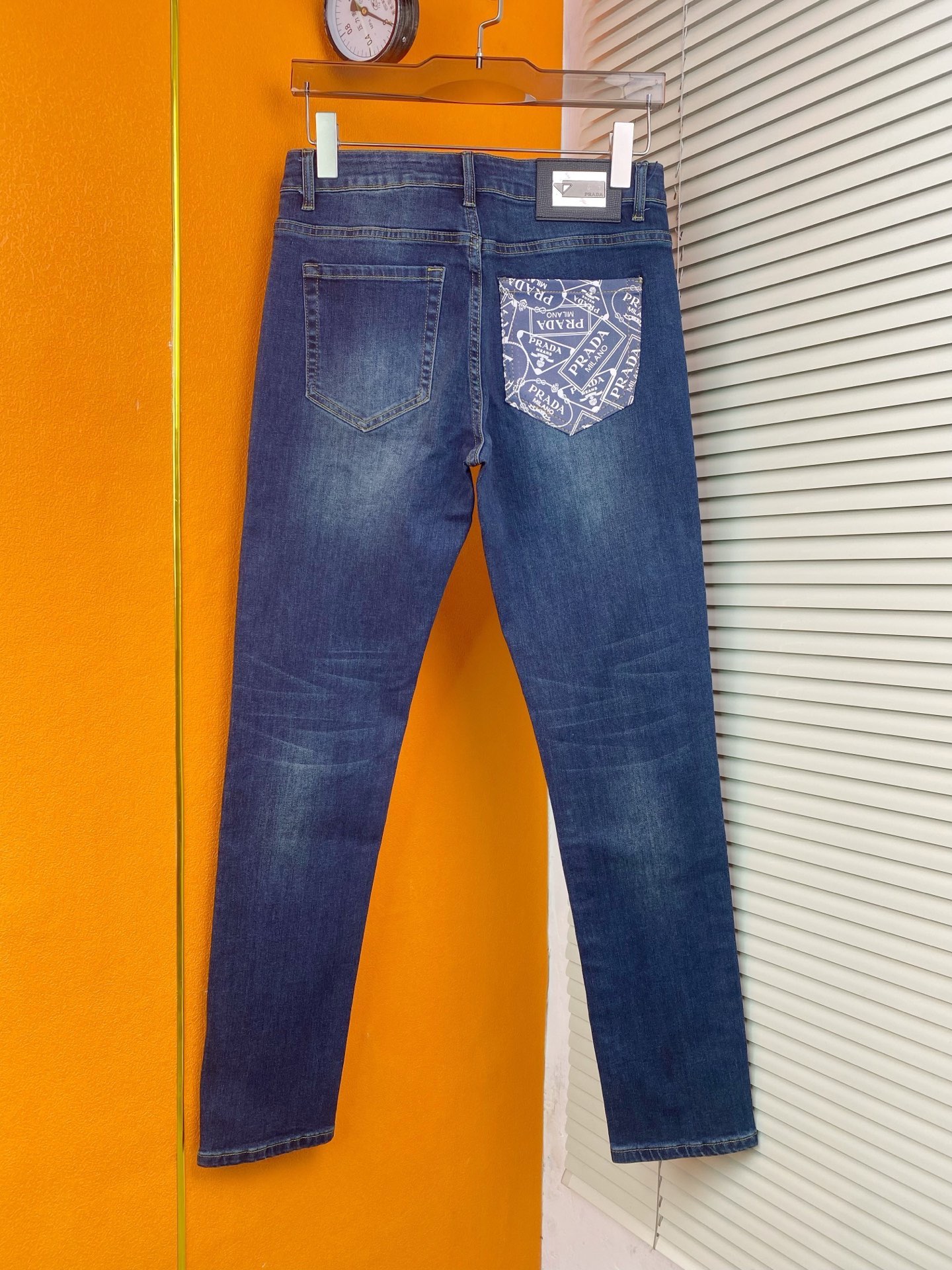 プラダ メンズ ストレッチデニムパンツ 秋冬新作