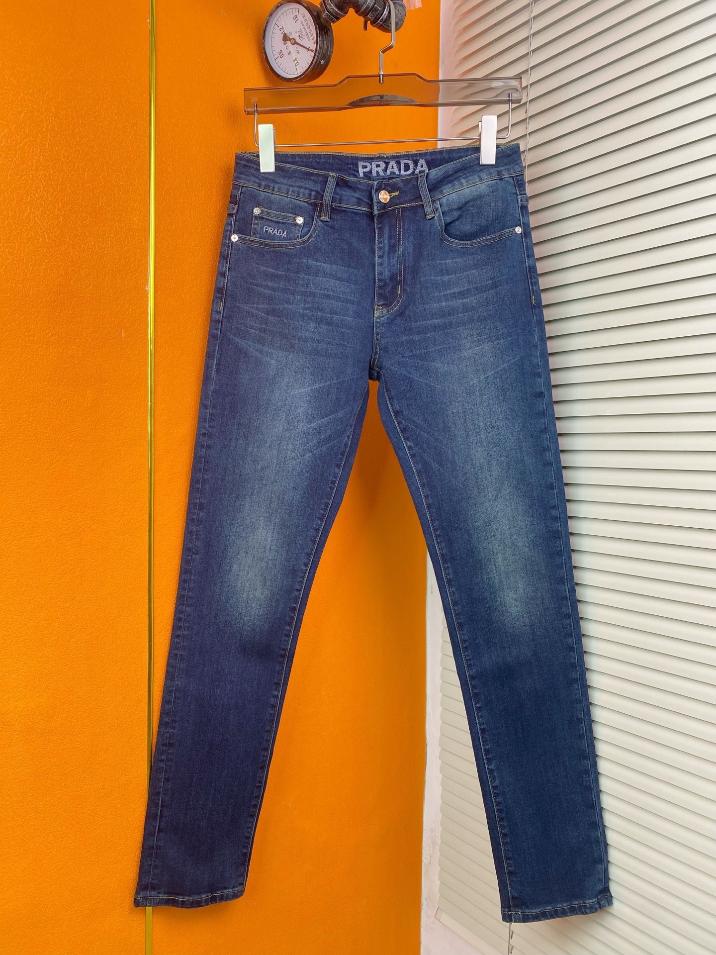 プラダ メンズ ストレッチデニムパンツ 秋冬新作