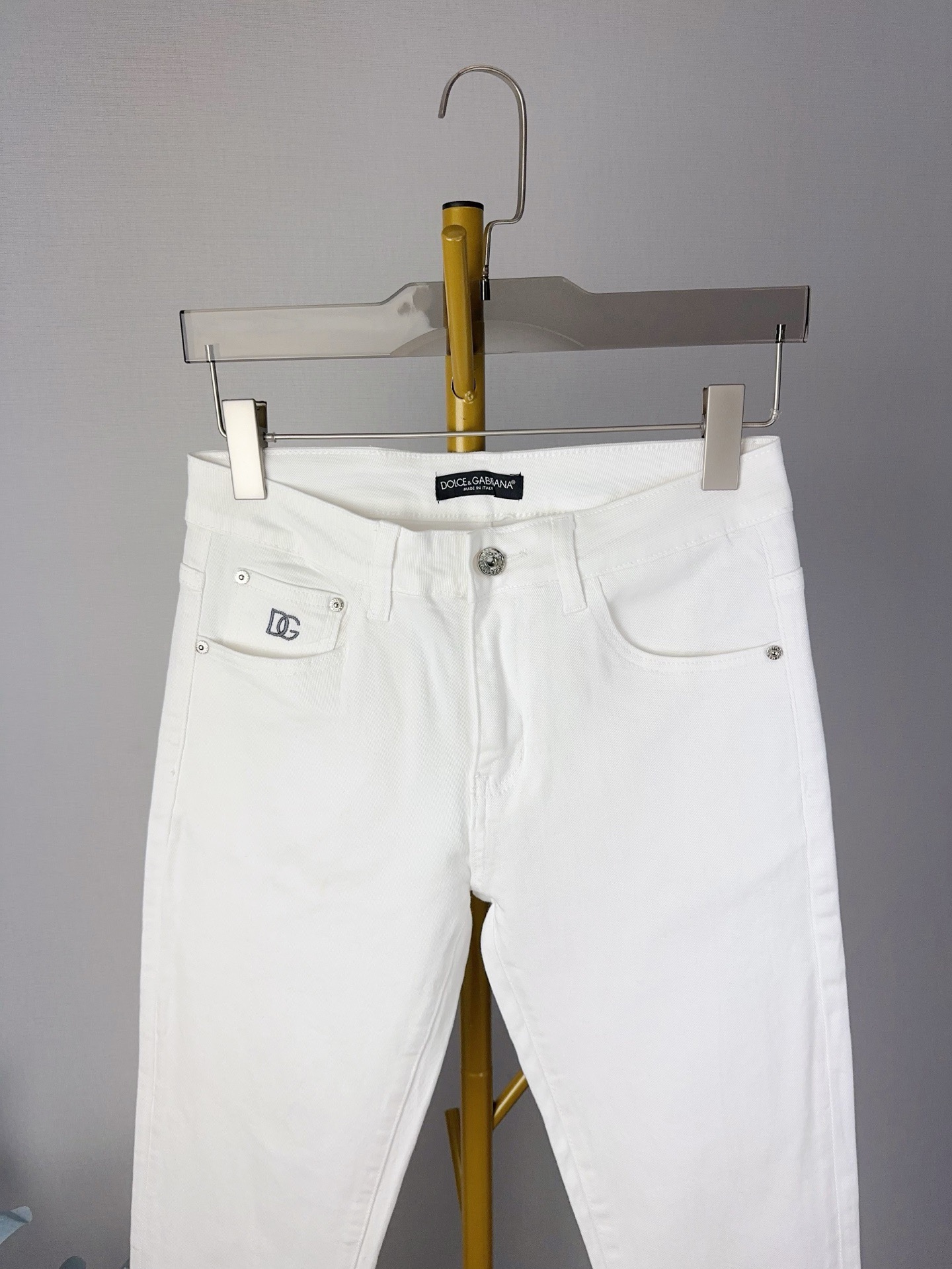 D&G 秋冬新作 牛仔長裤 - 弾力小脚修身デザイン