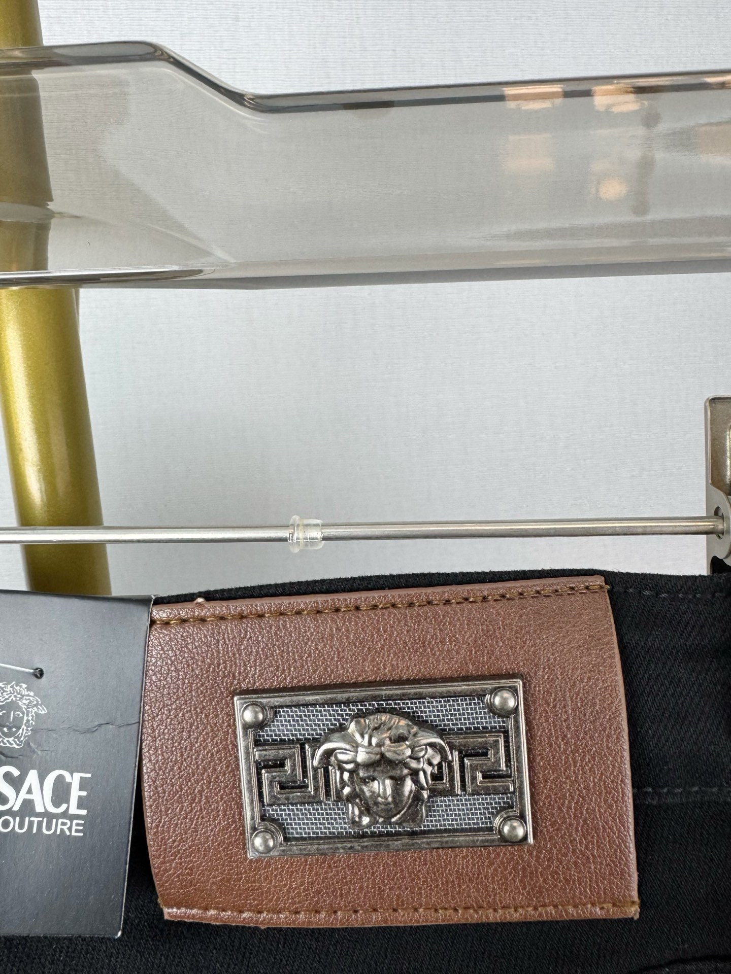 范思哲 秋冬新作 男性用ファッションデニムパンツ スリムフィットデザイン