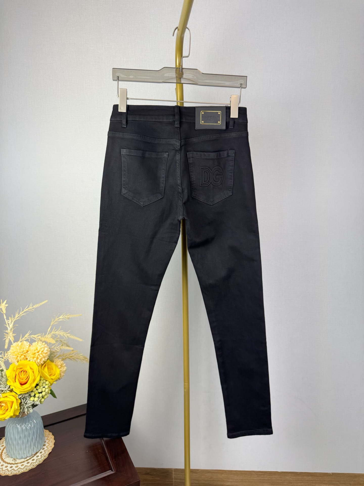 D&G 秋冬新作 牛仔長褲 弾力小脚修身版