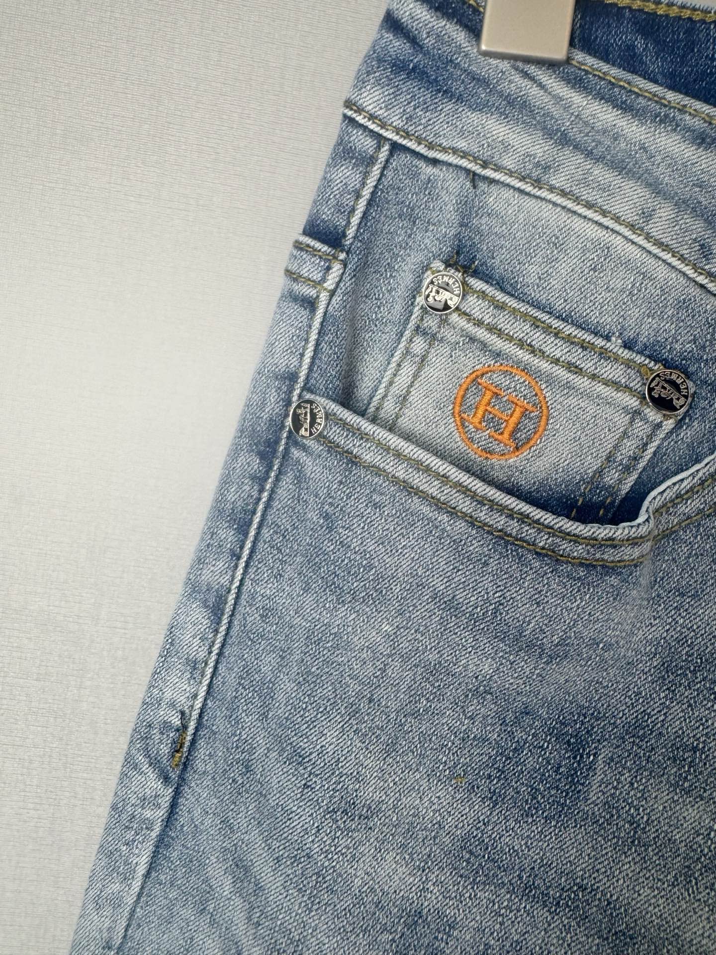 愛馬仕 秋冬 新作 デニムパンツ 弾力小脚 修身版