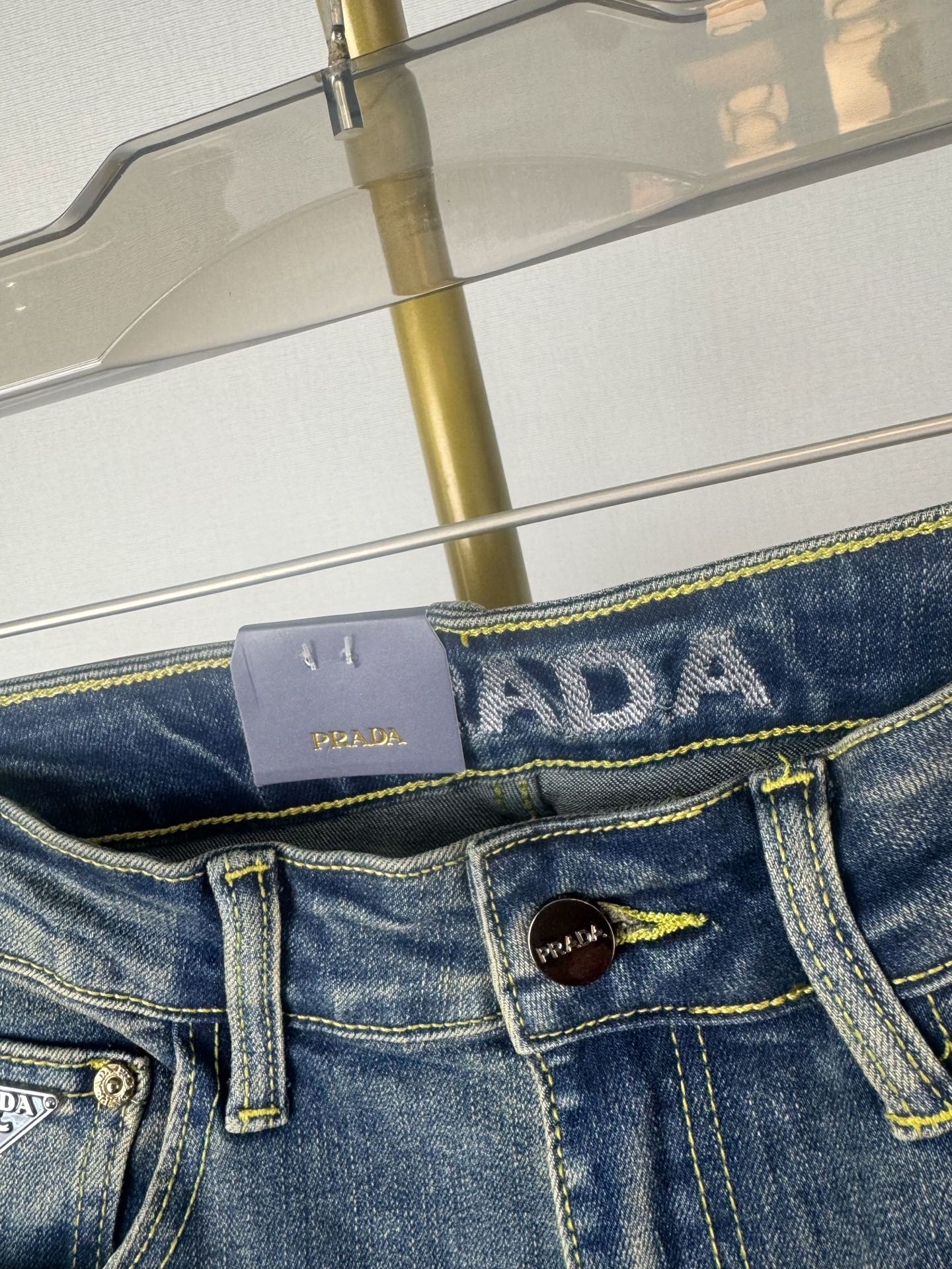 プラダ 秋冬新作 メンズファッション スリムフィットデニムパンツ