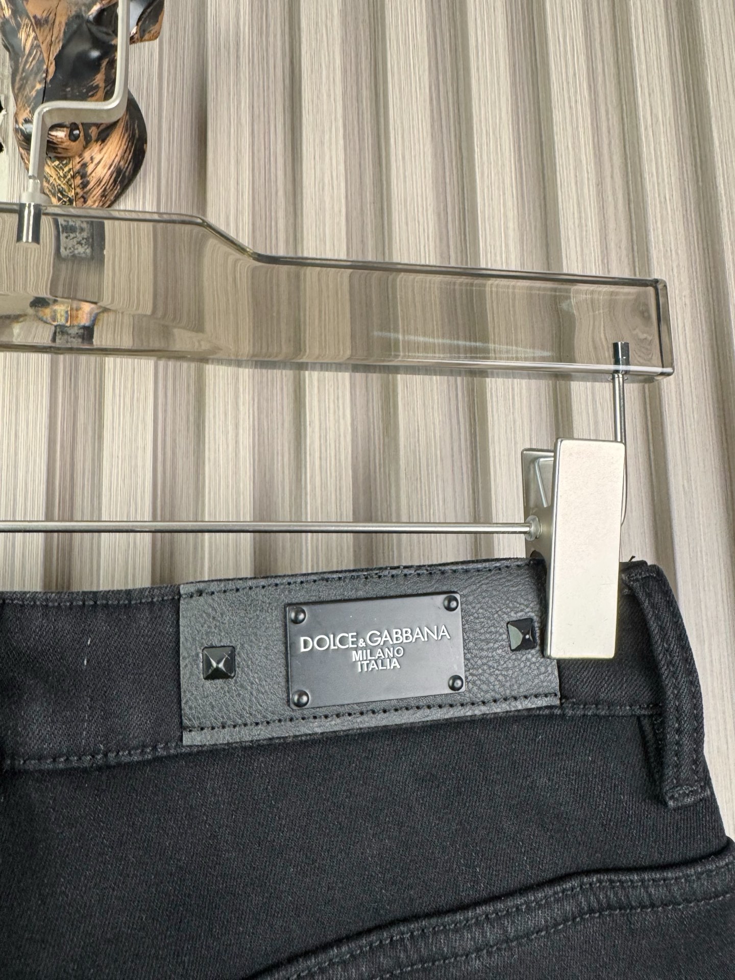 D&G修身小脚加绒牛仔裤 - 柔らかく快適な秋冬アイテム