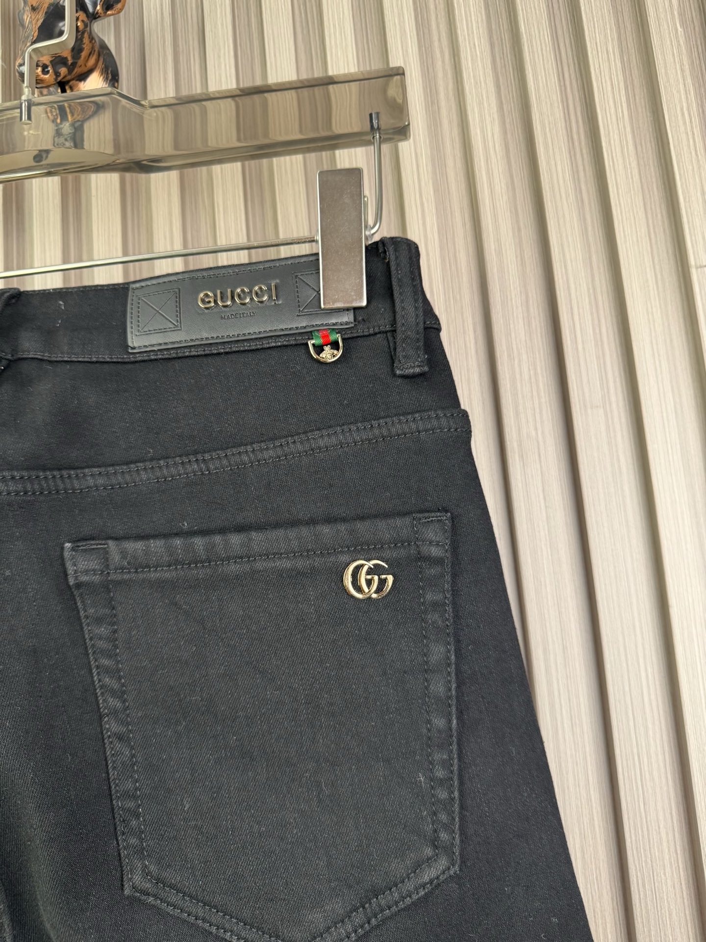 Gucci加绒牛仔裤 男性用 保暖性抜群