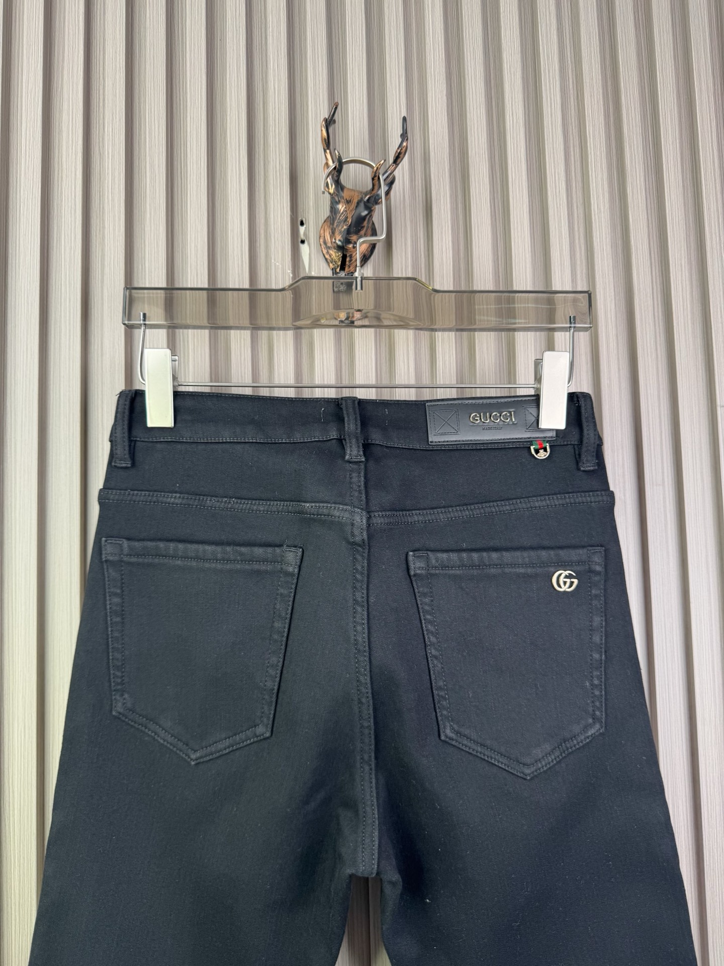 Gucci加绒牛仔裤 男性用 保暖性抜群