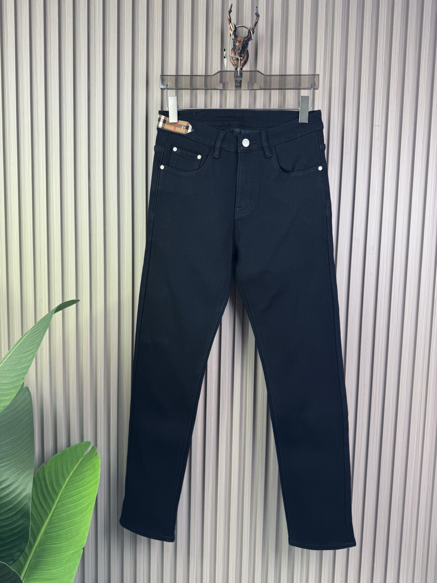 巴宝莉 男士加绒牛仔裤 保暖性抜群の柔らかさ