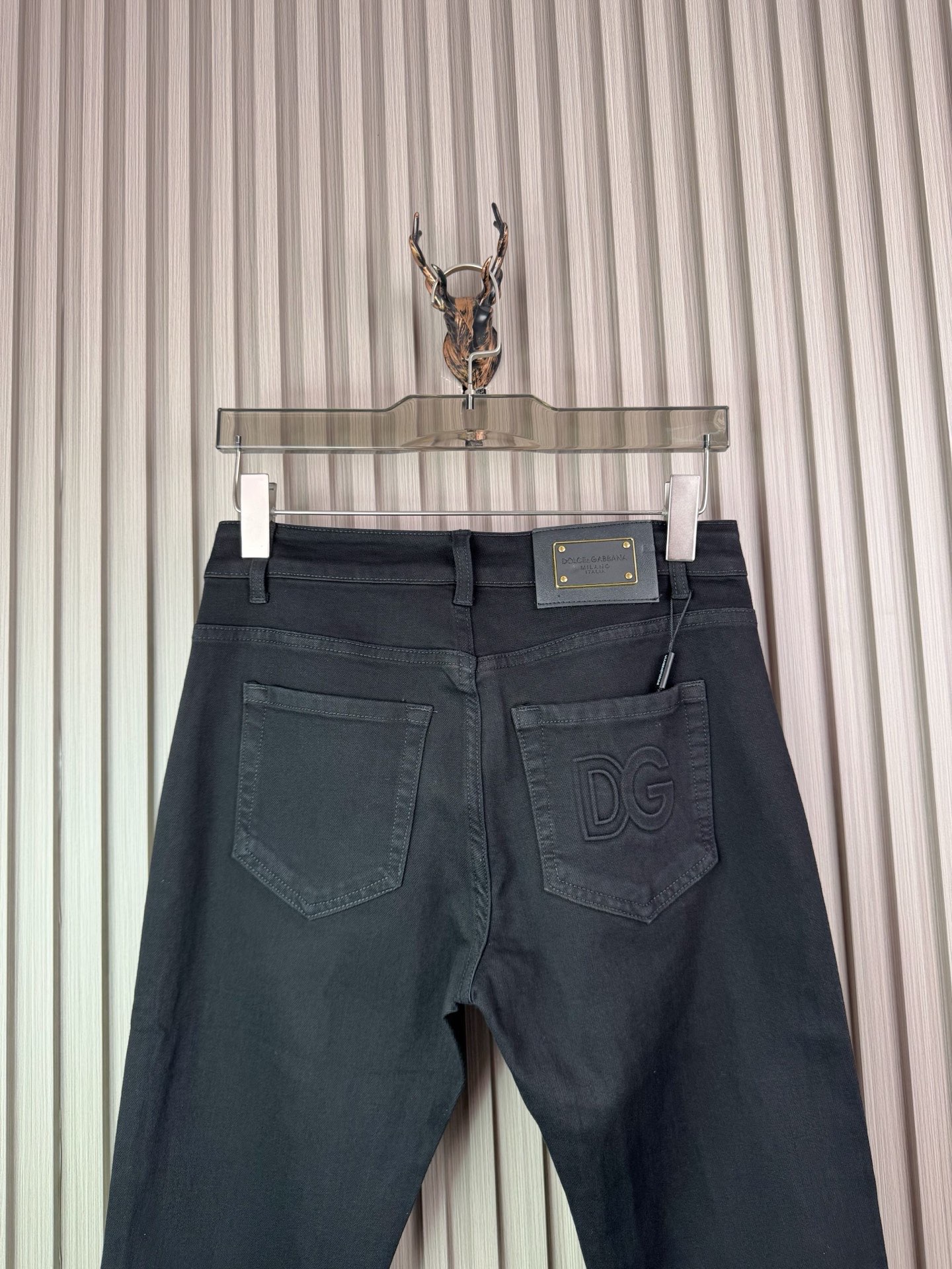 D&G男士修身小脚牛仔裤 - 柔らかく快適なカスタム生地