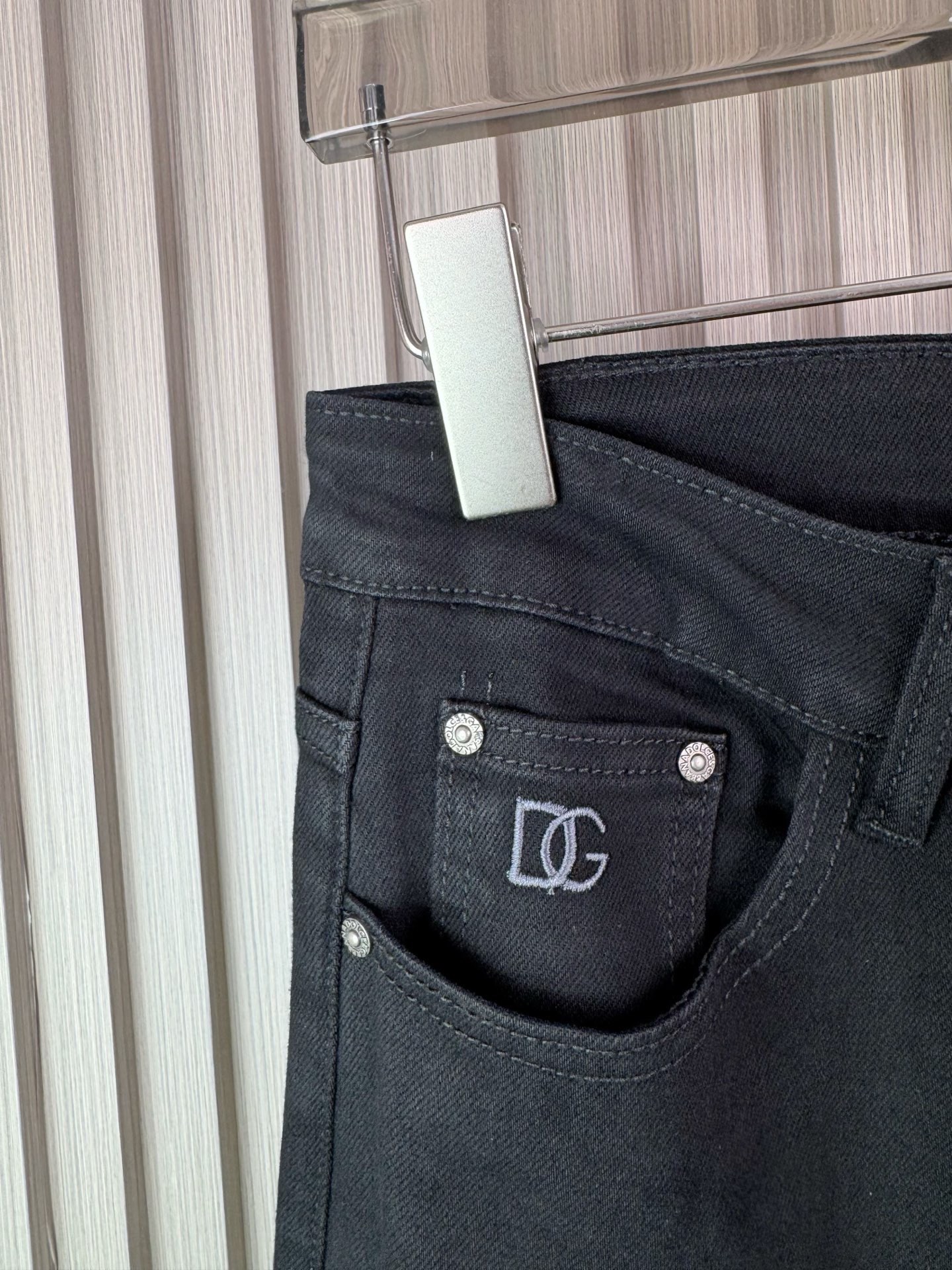 D&G男士修身小脚牛仔裤 - 柔らかく快適なカスタム生地