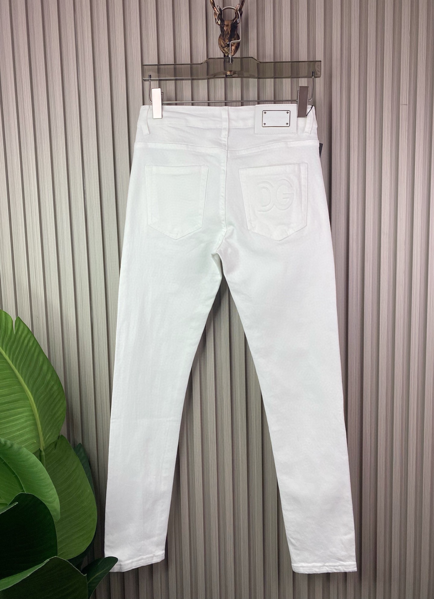 D&G男士修身小脚牛仔裤 - 柔らかく快適なカスタム生地