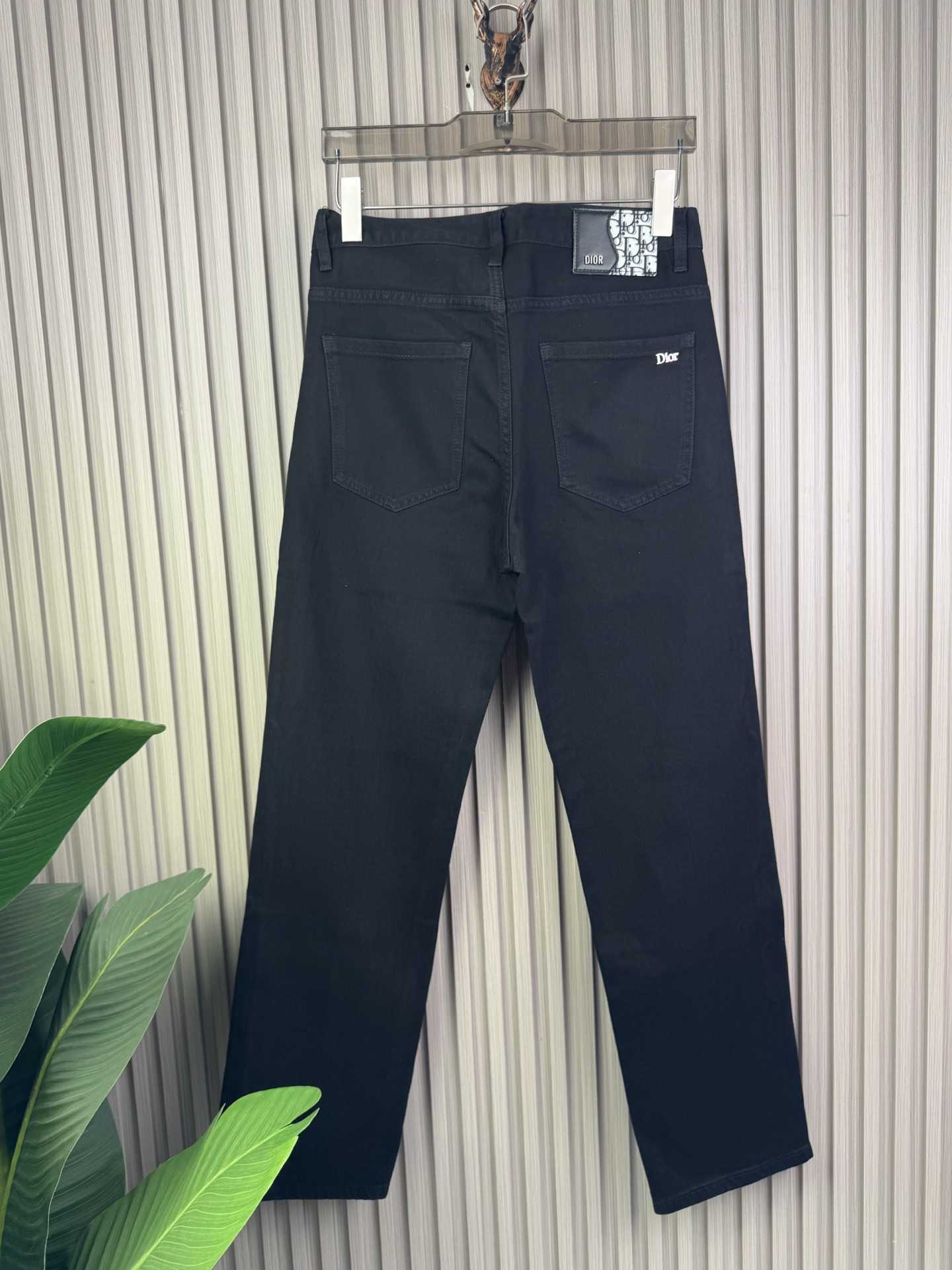 ディオール 男性用 秋冬幅広ストレートデニムパンツ