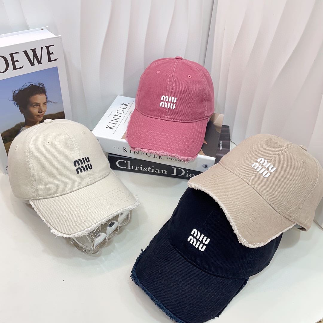 🎀毛须边miumiu棒球帽🧢