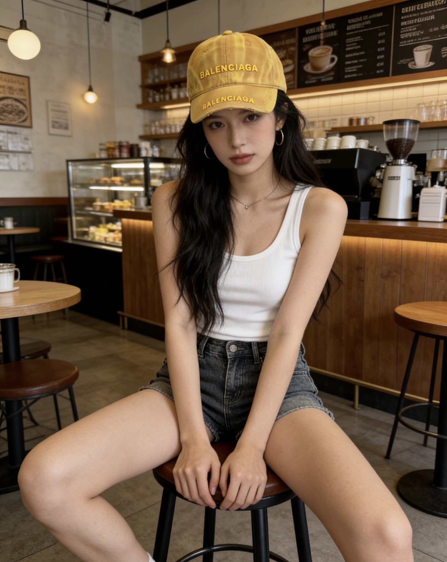 🎀巴黎世家做旧设计款棒球帽🧢