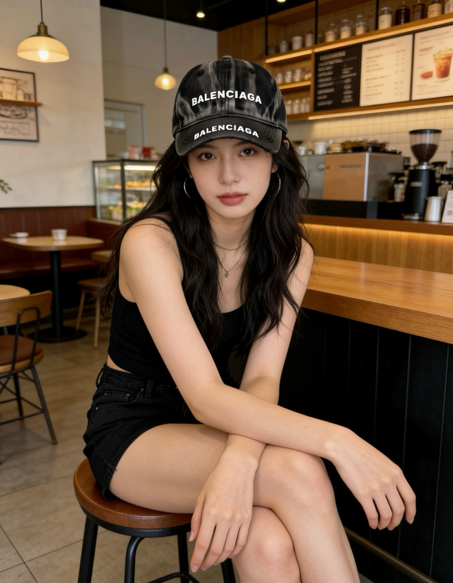 🎀巴黎世家做旧设计款棒球帽🧢