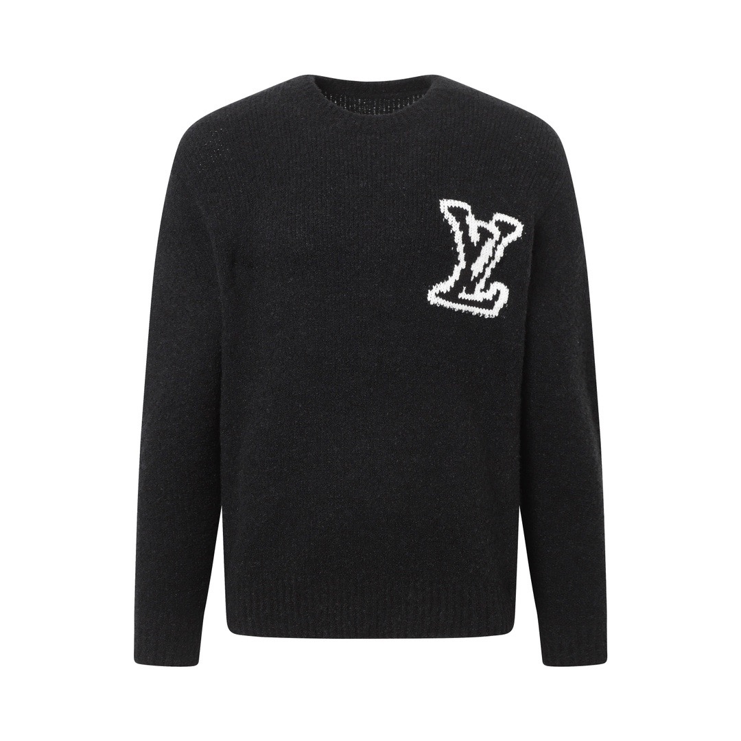 AAA Replica Designer
 Louis Vuitton Top
 Clothing Sweatshirts Black Blue Coffee Color Fashion Long Sleeve