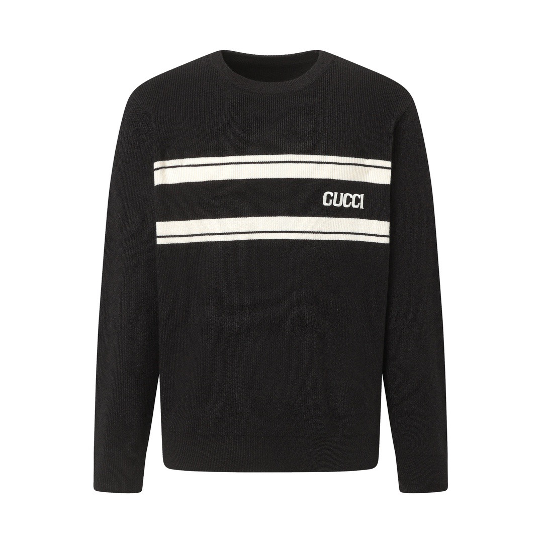 GUCCI Knit Logo Knuckles: Black & Red, High Quality, Unisex, Multiple Sizes - 图片 1