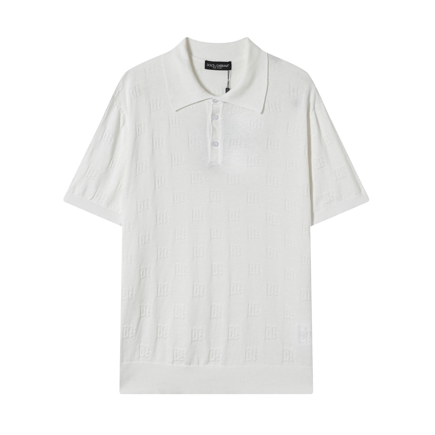Dolce & Gabbana Cotton Knit Short Sleeve T-Shirt - Unisex Luxury 2 i1739209904355 9928 0 0