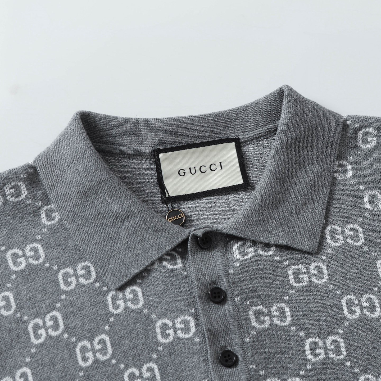 Gucci Logo Jacquard Knitted Polo Short Sleeve T-Shirt Unisex 4 i1739211113531 9325 0 2