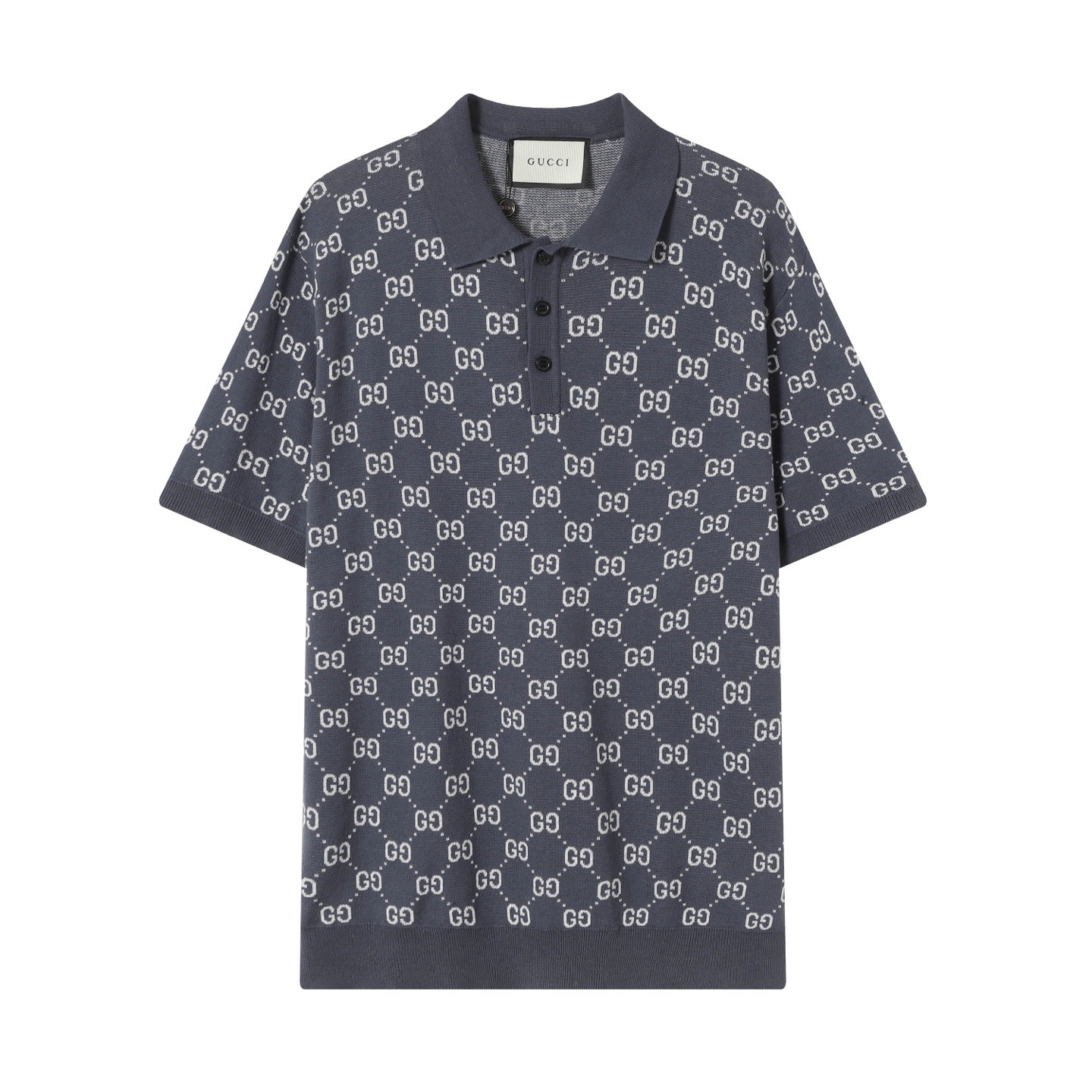 Polo de Punto Jacquard con Logo Gucci para Hombre y Mujer - Edición Limitada