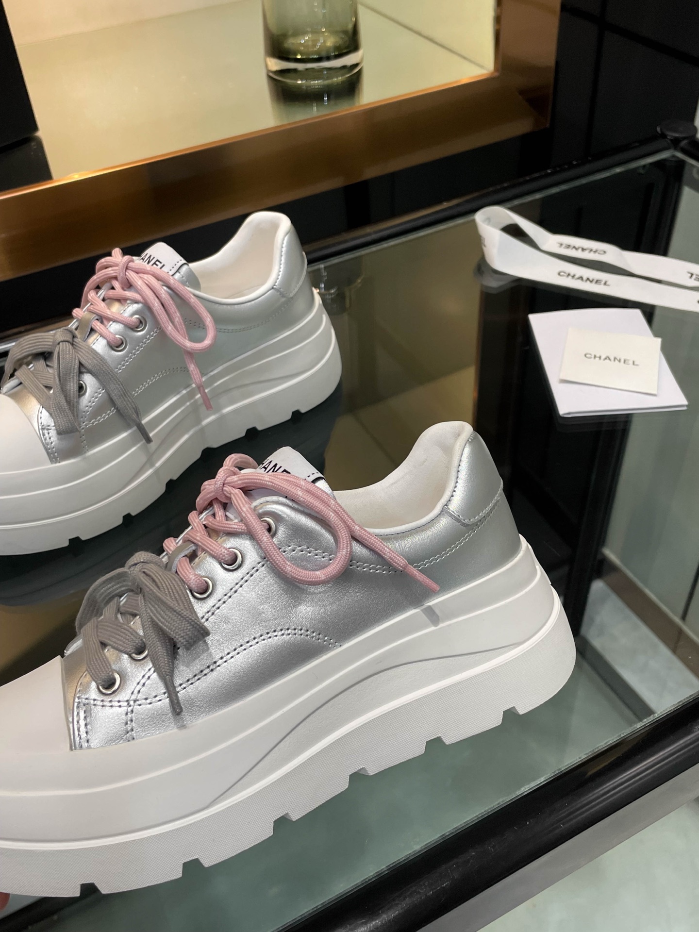 Chanel 25S Panda Colorblock Sneakers, Chic Lace-Up Design, Comfortable Fit 9 i1742241412789 9084 0 7