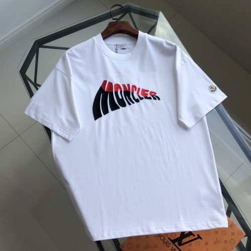 Moncler Embroidered Logo Crew Neck Short Sleeve T-Shirt, High Quality Version 1 Moncler Embroidered Logo Crew Neck Short Sleeve T-Shirt, High Quality Version