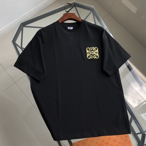 Loewe Embroidered Logo Short Sleeve Unisex T-Shirt - High Quality Cotton