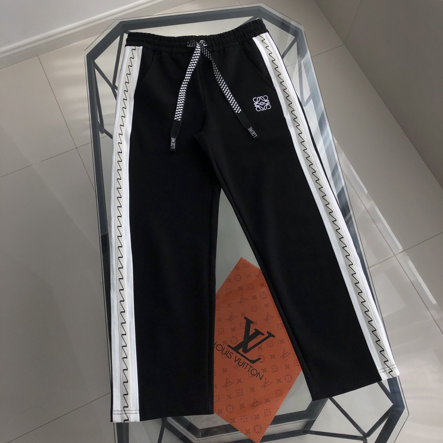 Loewe Embroidered Logo Sweatpants - Comfortable & Stylish Lounge Wear